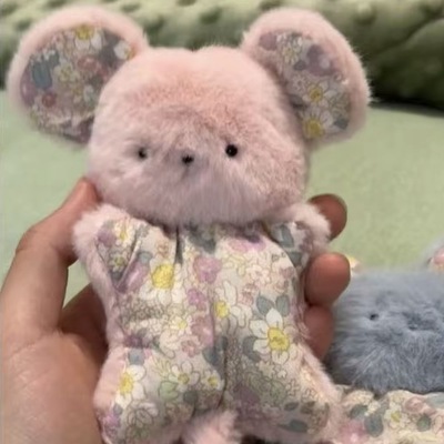 自制安抚豆袋玩偶手工diy材料包