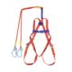 绳伸缩 安全绳双背高空作业防坠落双钩双绳空调安装 欧式 5点安全带