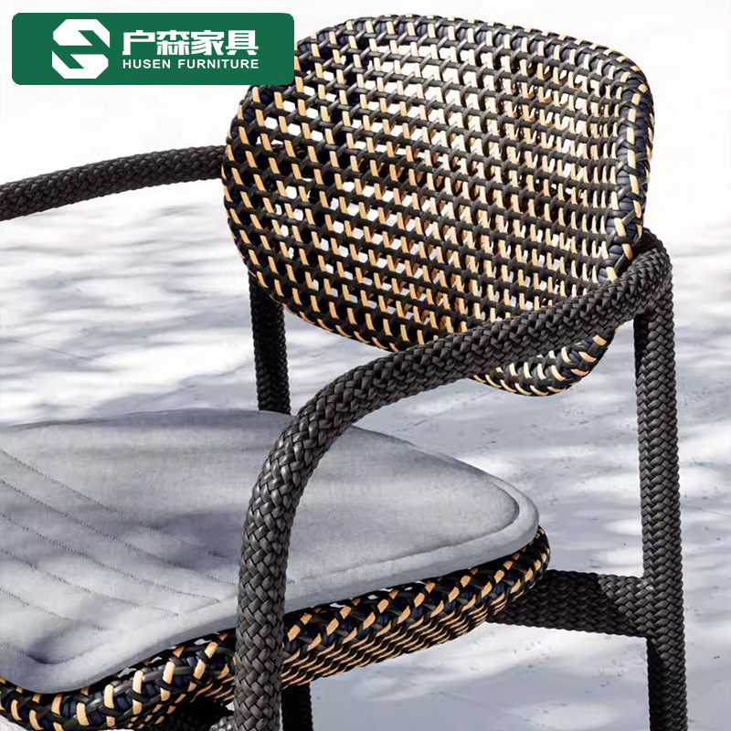 藤椅三件套户外茶桌椅组合室外藤编一桌二椅庭院花园休闲阳台露天