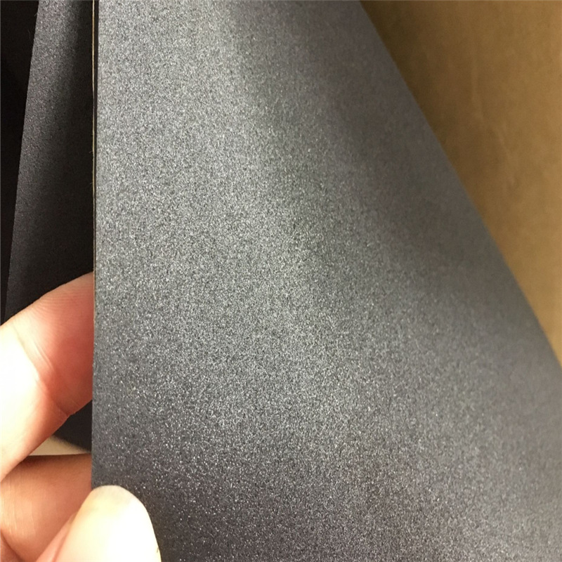 1M*2米三元乙丙发泡带胶板 黑色背胶减震板 自粘EPDM隔音板厚20mm