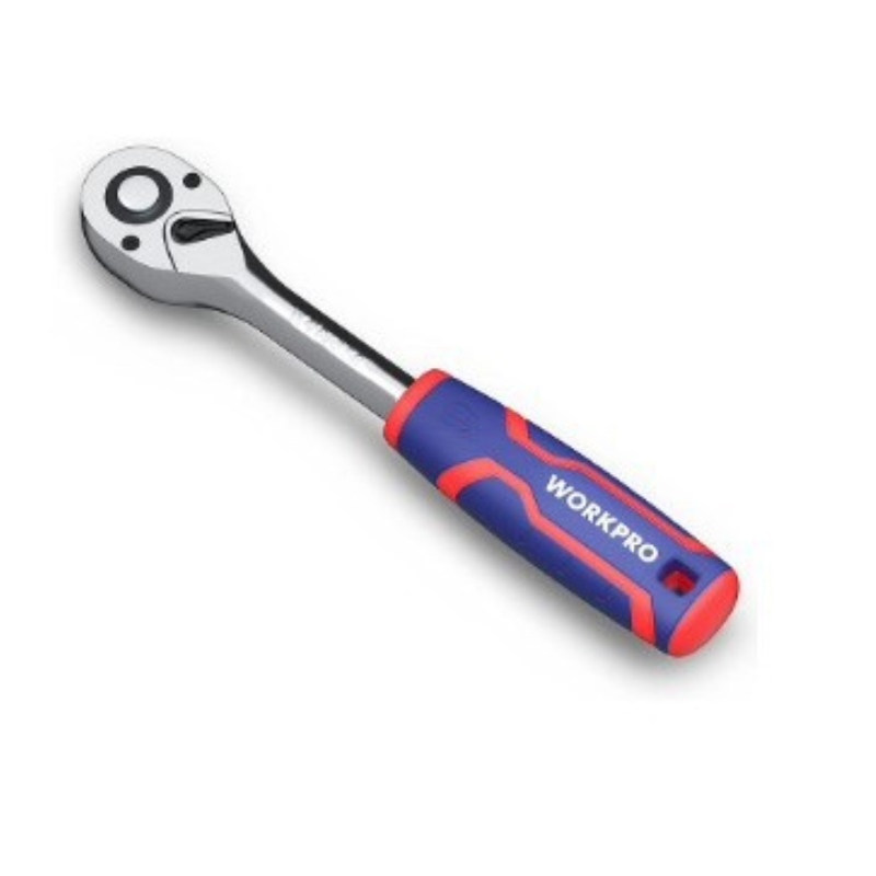 万克宝 workpro 扳手 棘轮扳手 三色柄犁头棘轮柄
