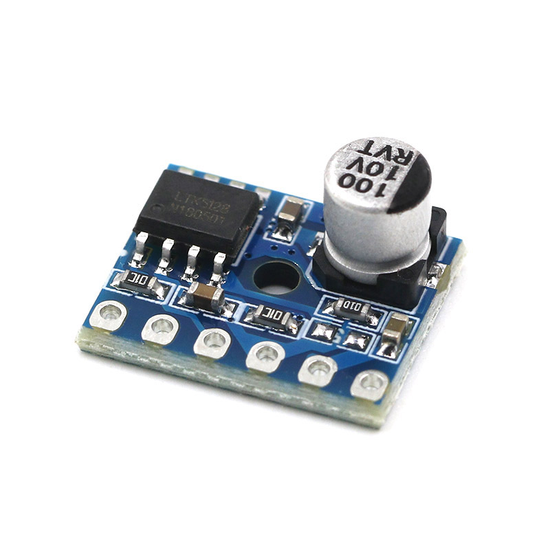 5128迷你D类模块数字功放板 5W音频功率放大器diy VS88715V单声道