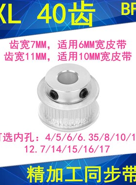 MXL40齿同步轮齿宽7/11内径4 5 6 6.35 8 10 12 12.7 14 15 16 17