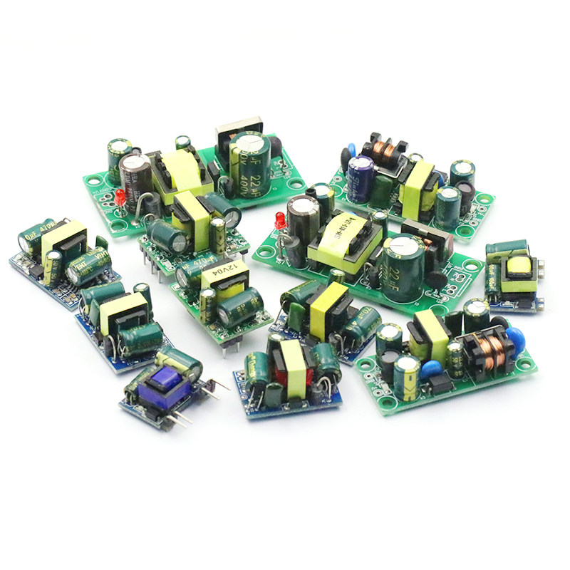 AC-DC降压稳压电源模块精密板隔离开关220V转5V 12V 1A 2A 5W 13W