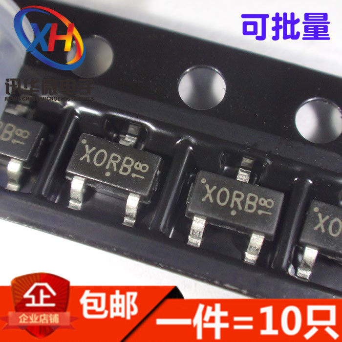 AO3400A 网版印刷XORB MOS场效电晶体 贴片SOT23(10只)