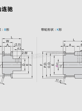 S3M25齿同步轮齿宽7两面平K型 内孔10-14同步带轮HTPAS3M060