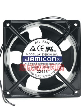 JAMICON JA1238H3 0.10A  380V 110V 220V 12038机柜风机散热风扇