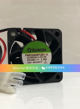 PMD2404PQB1-A 26V 3.3W 全新原装正品SUNON 40*40*28 变频器风扇