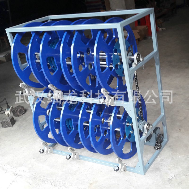 DJP500M6-160 电视转播车手电动一体多组电缆盘 电缆绞盘绕线盘