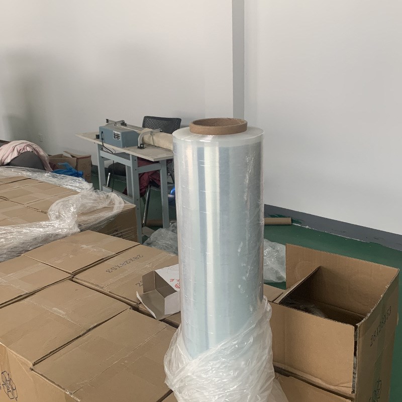 PE拉伸缠绕膜高粘性防尘膜保护膜 30-50CM宽工业打包膜保鲜膜围