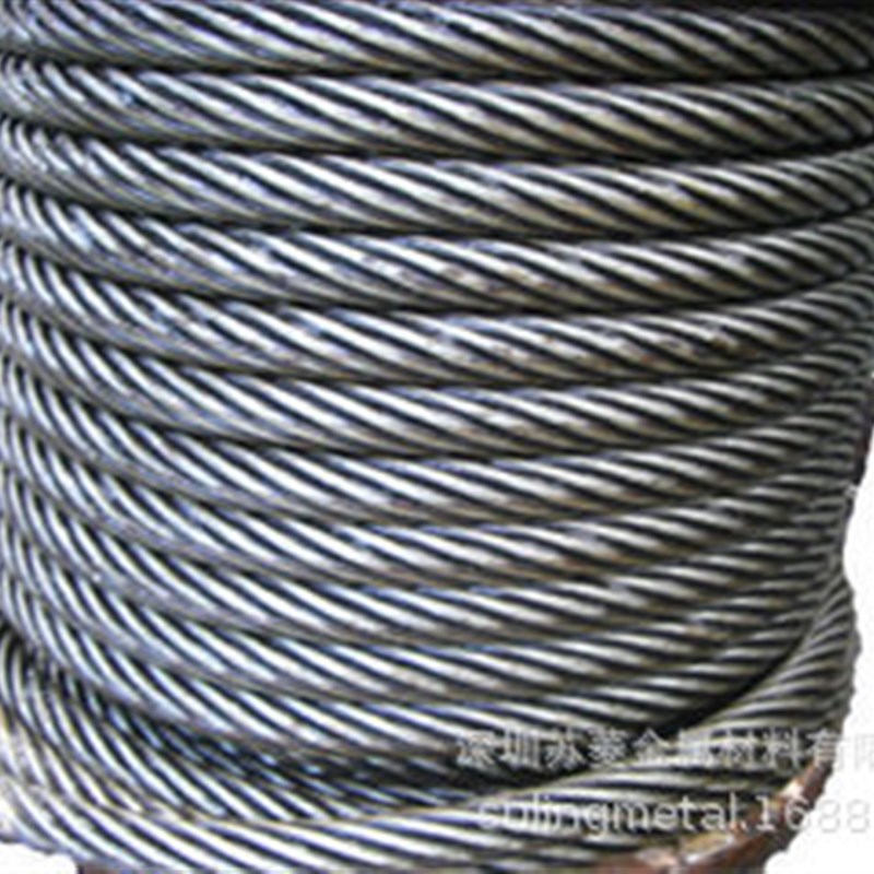 201 304 316不锈钢钢丝绳 规格:1*7 7*7 7*19 6*37+1 耐磨钢丝绳