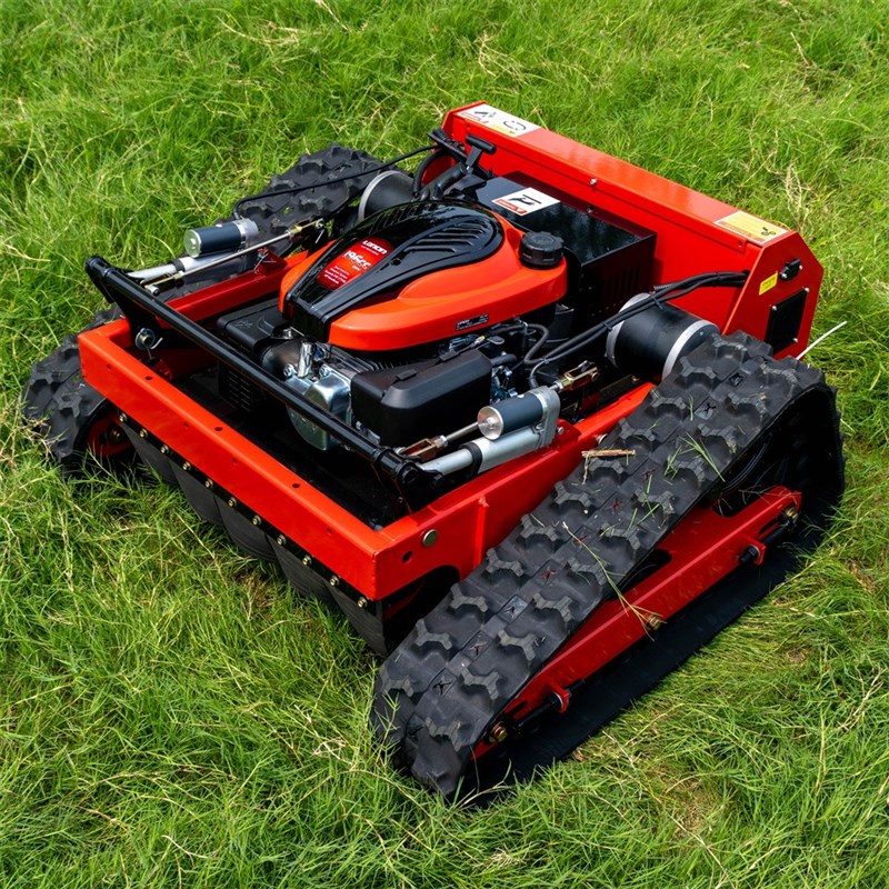 出口HT550履带式割草机 Robotic Lawnmower 遥控智能割草机