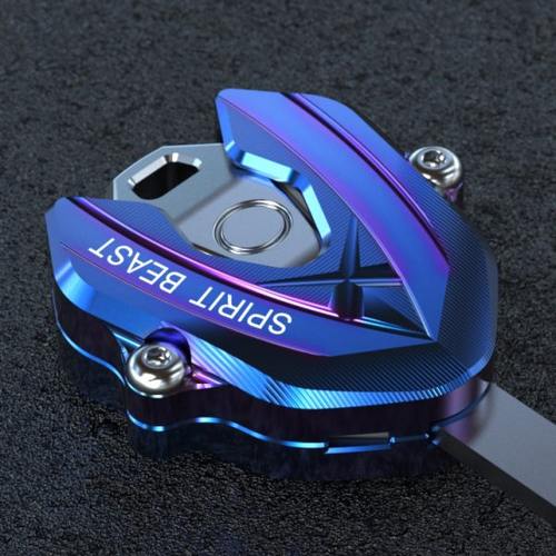 适用春风450/250SR改装钥匙壳 钥匙头配件赛道版电门锁钥匙外壳盖