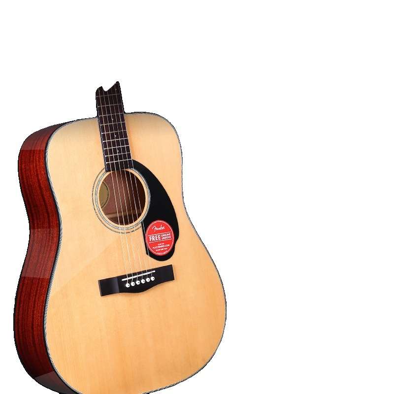 芬达Fender木吉他CD60S单板吉他电箱41寸原木色民谣吉他jita