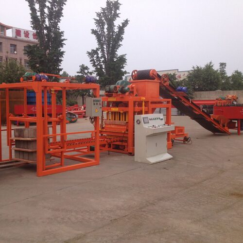 胜亚 QTJ4-25 制砖机 空心砖机 QTJ4-25 hollow block machine