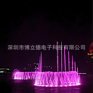 大型喷泉水景工程自然湖人工湖不锈钢程控音乐喷泉全套设备