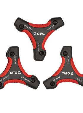 易尔拓内六角扳手组套五金维修工具24件内六角扳手YT-05640