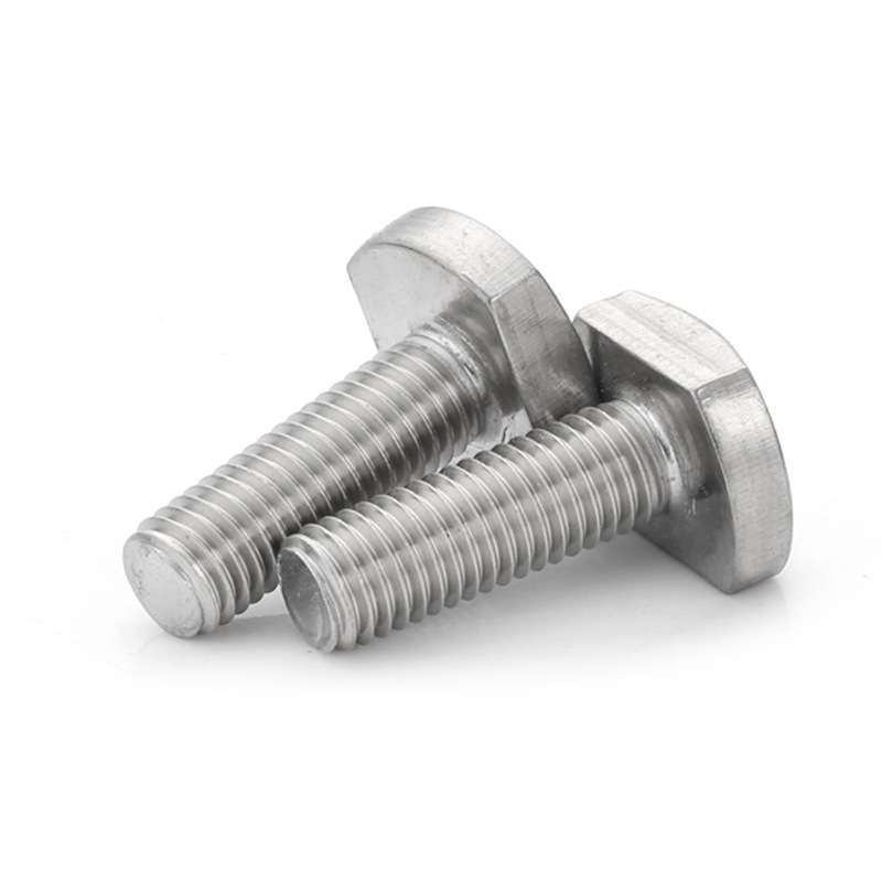 M5-10厘304不锈钢压板螺丝GB37T形螺钉tT型槽用螺栓T形螺栓A270