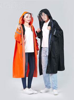 工桂利厂直供升级款连体衣男双女加厚帽檐松雨紧款袖口书包位长雨