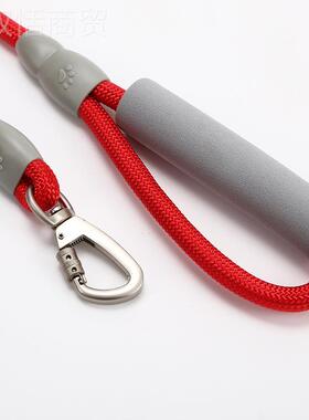 狗狗引绳素色绳马卡龙VAW圆宠物背带中牵小胸型犬遛狗链项圈