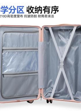 前开口行李箱20寸可登机超小型24寸码64096功能耐磨密轻多旅行箱