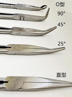 1寸钢钳直型PPH25度45度9线0度钢O型加长钢丝钳1高压线钳线钳