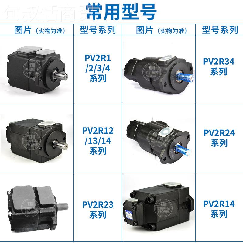 油叶泵片PV2R2 CBP13研/24/34定量叶片泵芯台湾替yukn液压油泵epv
