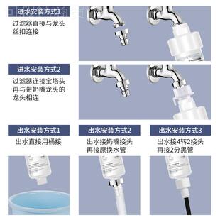 养鱼除净器水自来水去氯过滤器困CFO水换水神器水氯族养水免机除