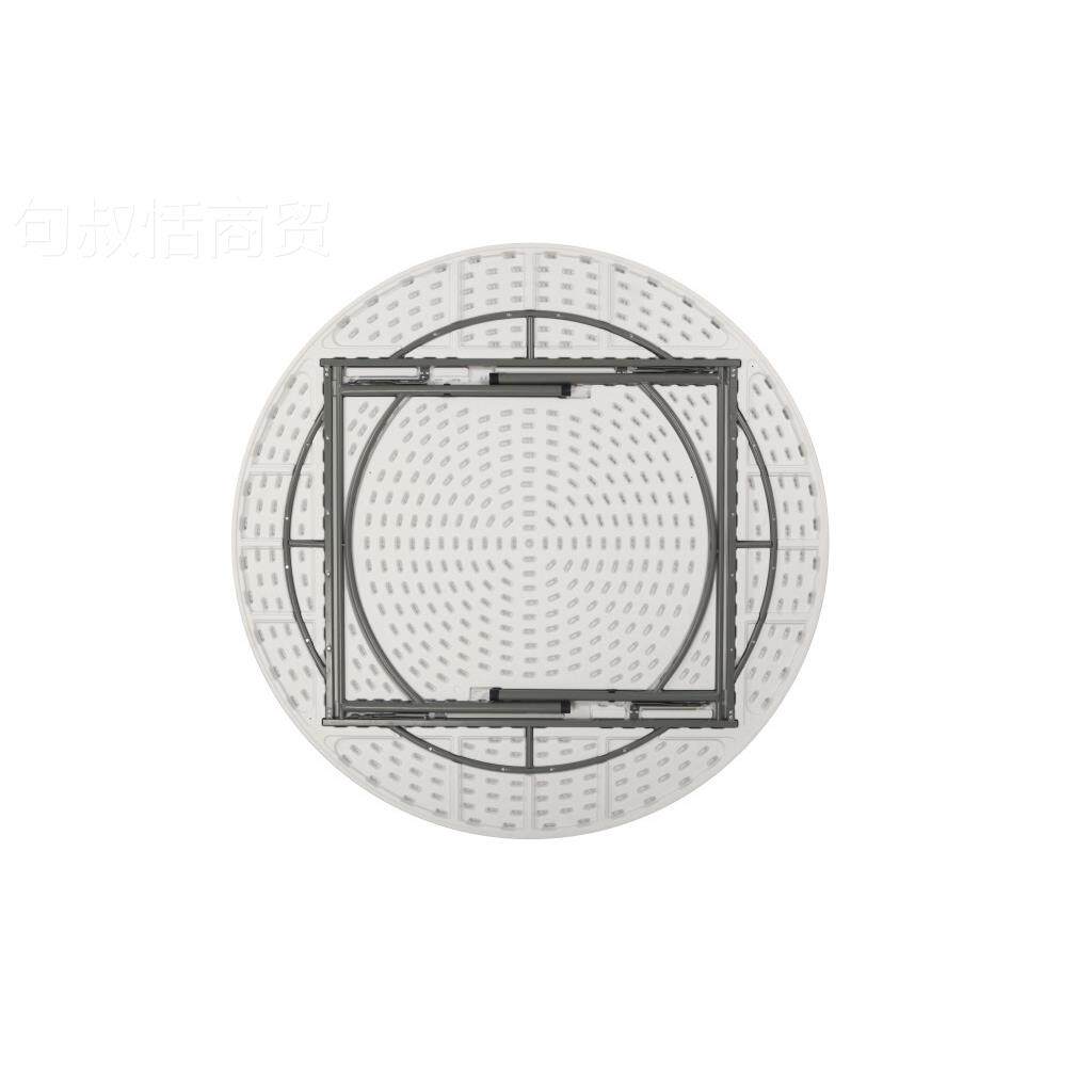 仿可折叠木纹圆餐桌折b叠桌子塑料桌子Foldin桌g RB-72Rtale