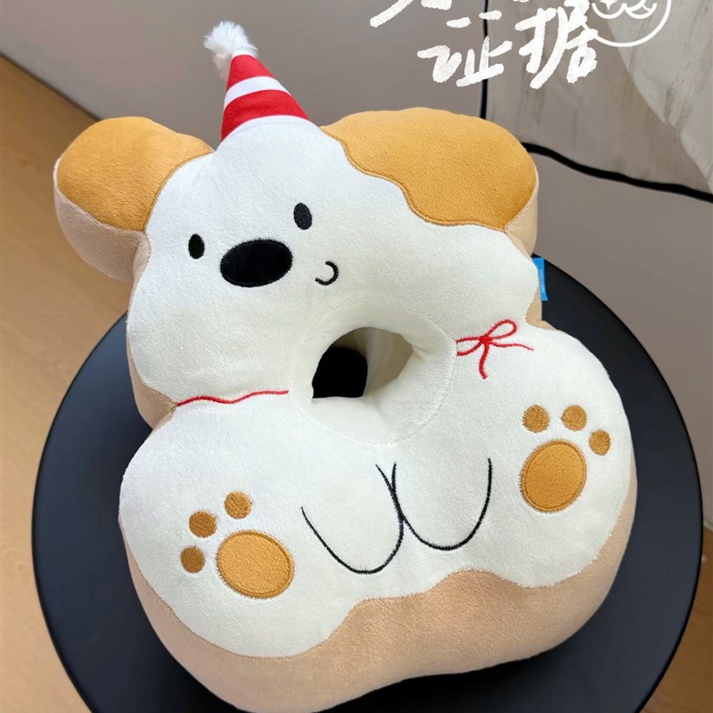 可爱小狗午睡枕趴趴睡枕抱枕办公室午休神器小学生一年级午休枕头