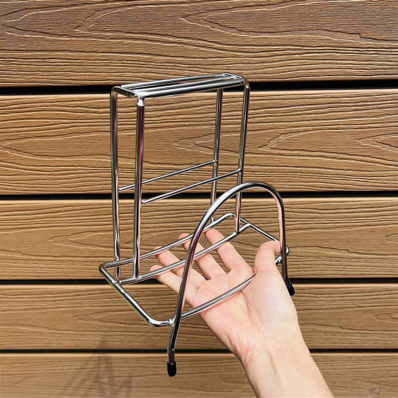 304不锈钢菜板架砧板架案板收纳厨房置物架用品放锅盖的架子刀架