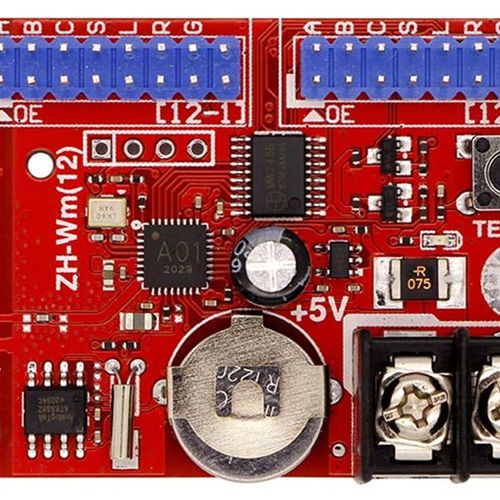 中航控制卡ZH-Wm(12)无线手机WIFI改字LED广告走字显示屏主板包邮