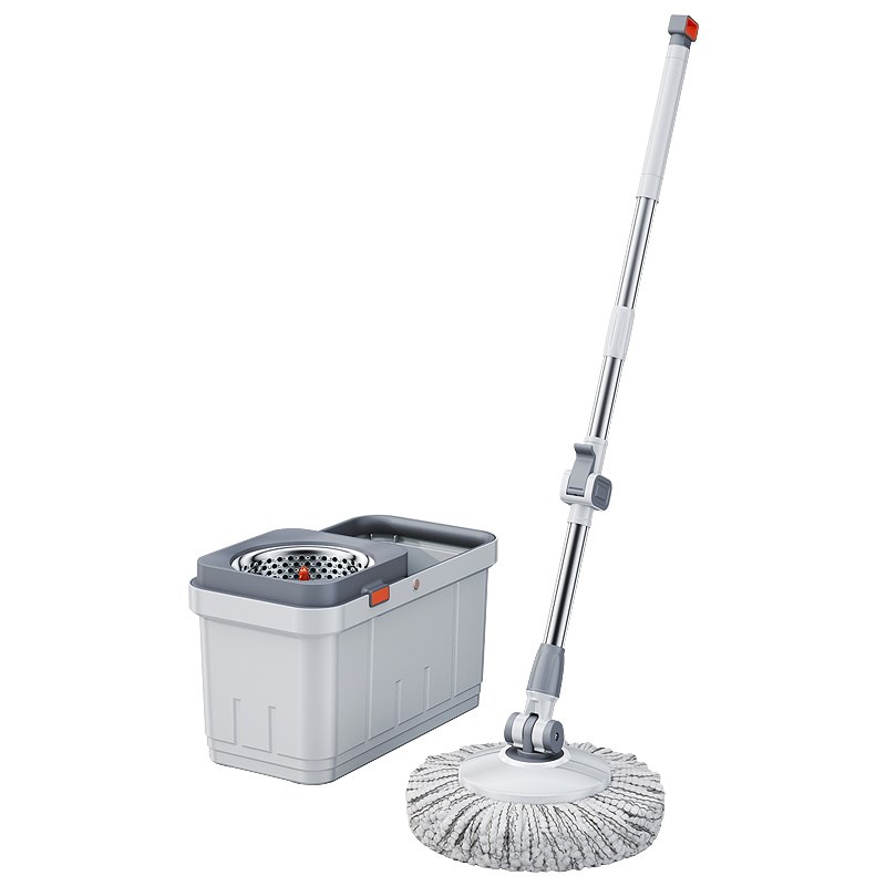 旋转拖把家用2025新型自拧水分离式甩干 干脱水桶加强杆懒人拖地