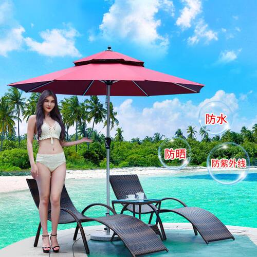 户外躺床泳池沙滩躺椅藤编温泉躺酒店泳池躺椅椅午休阳台庭院躺床