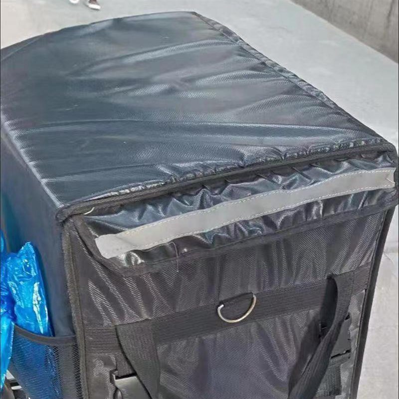 定制款固定保温箱架钓鱼箱尾架电动车后货架外卖送餐箱固定架焊接