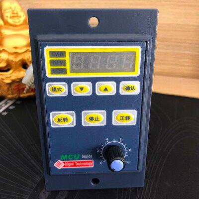 智能数显调速器MCU软启动电机调速器开关马达控制器 180W200W250W