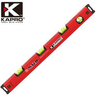 开普路KAPRO高精度105款 m水泡平水尺防摔胶头 铝合金水平尺0.5mm
