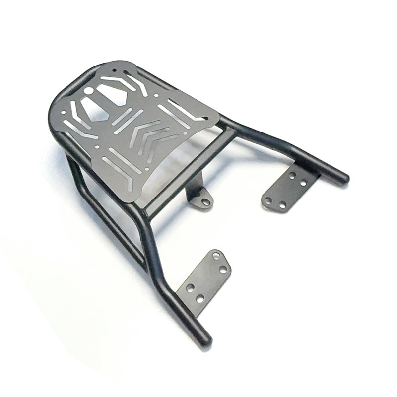 适用金箭F60/哈铃M95C/小九电动车尾架加厚铁管后尾箱货架外送架