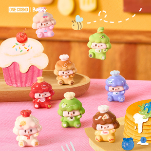 ONECOSMO 百变BUDDY小狗系列盲盒萌粒公仔盲袋桌面小摆件创意礼物