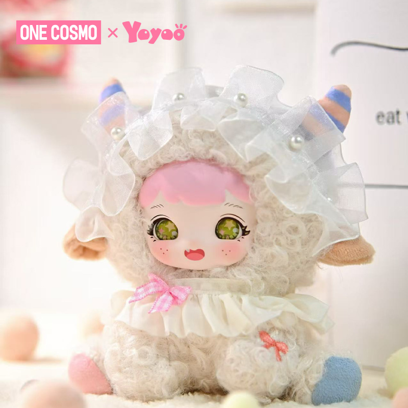 onecosmo搪胶毛绒娃娃盲盒礼物