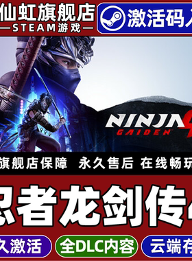 Steam正版忍者龙剑传4 激活码CDKey入库全球国区 NINJA GAIDEN 4全DLC含预购奖励PC电脑单机离线砍杀动作游戏