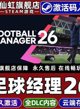 Steam正版足球经理26 激活码CDKey入库全球区国区 Football Manager 26 电脑PC模拟体育联机足球经理2026游戏