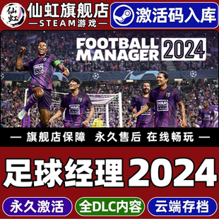 fm足球经理2024 2024 激活码 Manager 全DLC单机电脑PC模拟体育策略管理足球游戏 CDKey入库Football Steam正版