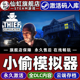 Steam正版小偷模拟器 激活码CDKey入库全球区国区Thief Simulator全DLC单机PC开放世界犯罪冒险潜行模拟游戏