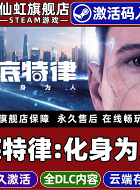 Steam正版底特律：化身为人 激活码CDKey入库全球区国区 Detroit: Become Human 全DLC动作  冒险 电脑PC游戏