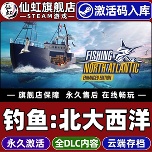 Steam正版钓鱼北大西洋激活码CDKey入库全球区国区Fishing North Atlantic Enhanced Edition 全DLC 模拟游戏