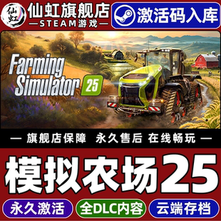 Steam正版模拟农场25激活码CDKey入库全球区国区 Farming Simulator 25 全DLC农场模拟支持官方联机电脑游戏