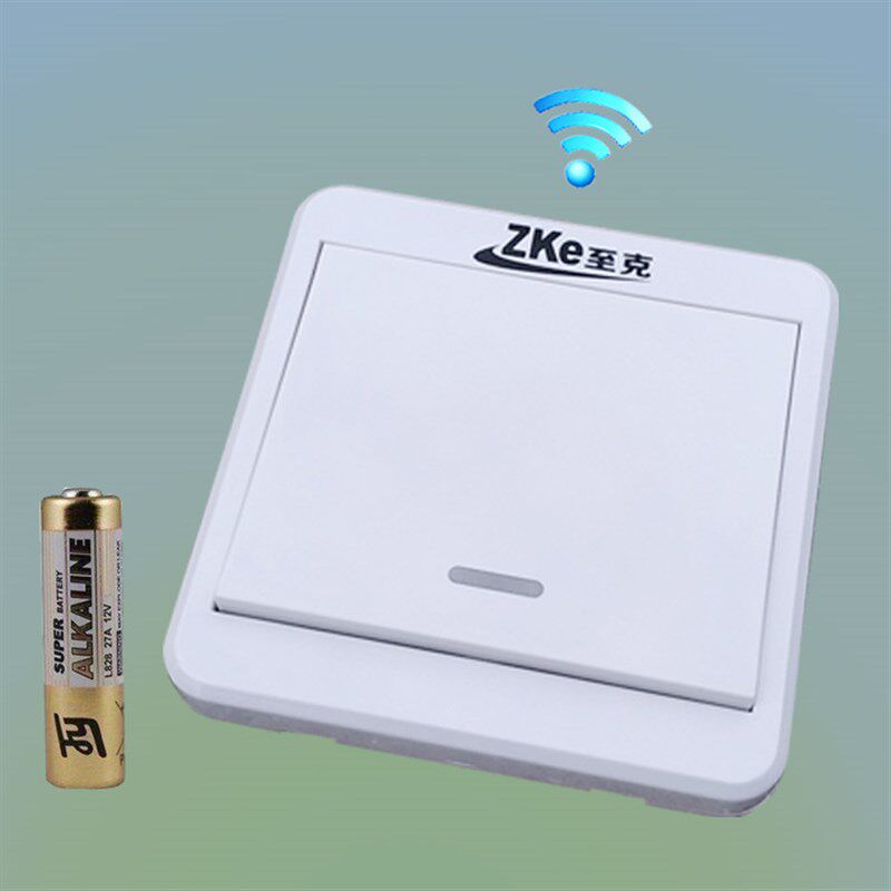 LED吸顶灯免布线无线遥控开关超薄客厅卧室走廊过道儿童三色灯泡