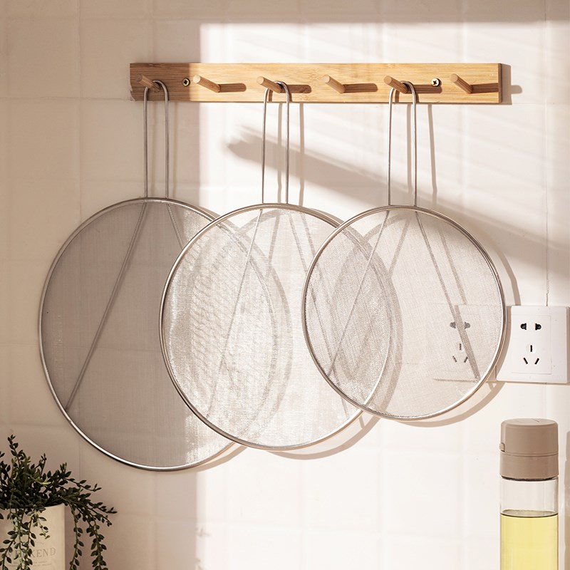 304不锈钢防油溅网盖厨房炒菜防溅油神器油炸防溅网遮油盖隔油挡