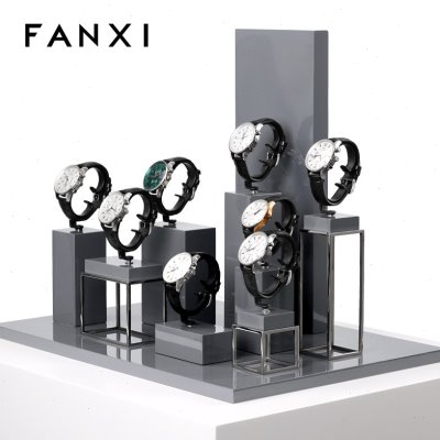 凡西FANXI腕表展示架高档手表支架金属手表展架柜台直播陈列道具图片